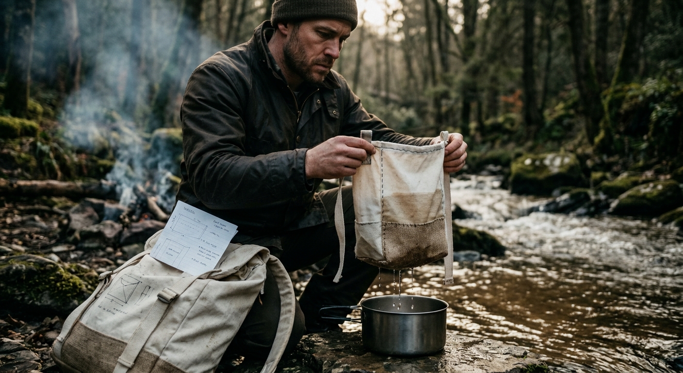 How to Make a DIY Millbank Bag for Wilderness Water Filtration