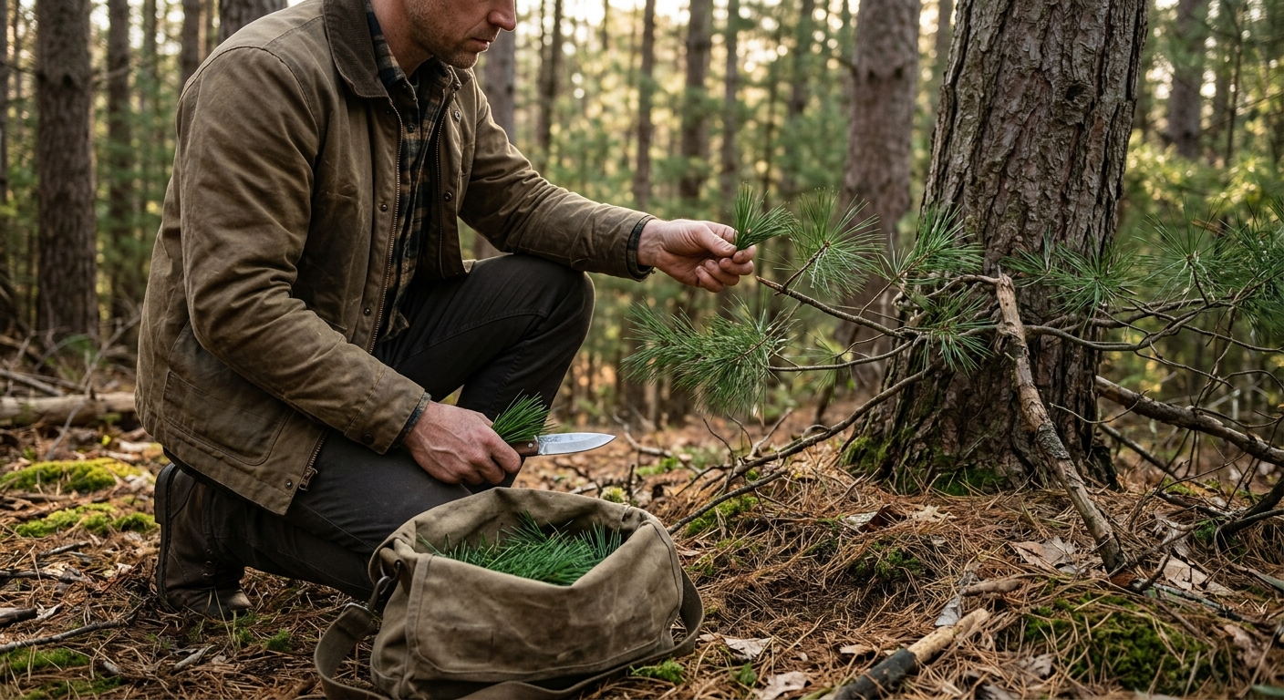 How to Make Pine Needle Tea: Identification, Foraging, and Brewing for Survival Vitamin C