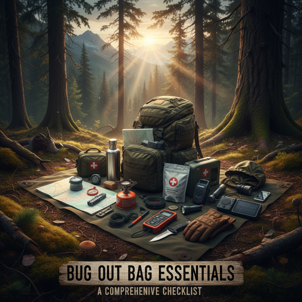 Bug Out Bag Essentials: A Comprehensive Checklist for Every Prepper ...